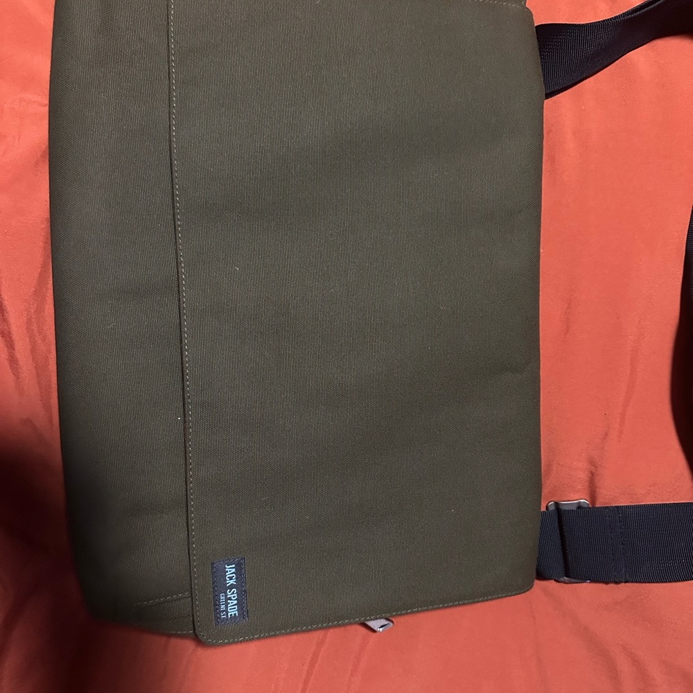 Jack Spade Green Messenger Bag